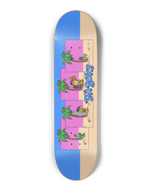 8-Bit Da boys Skate Deck