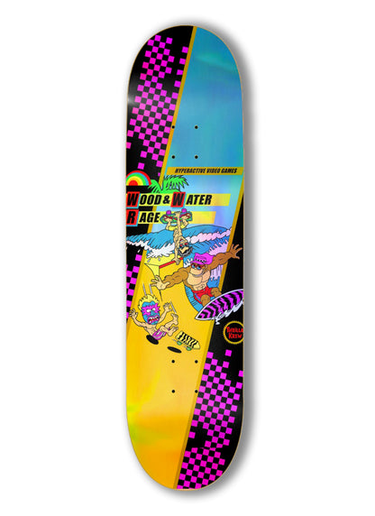 Wood Water Rage Holographic Skate Deck - Special Edition