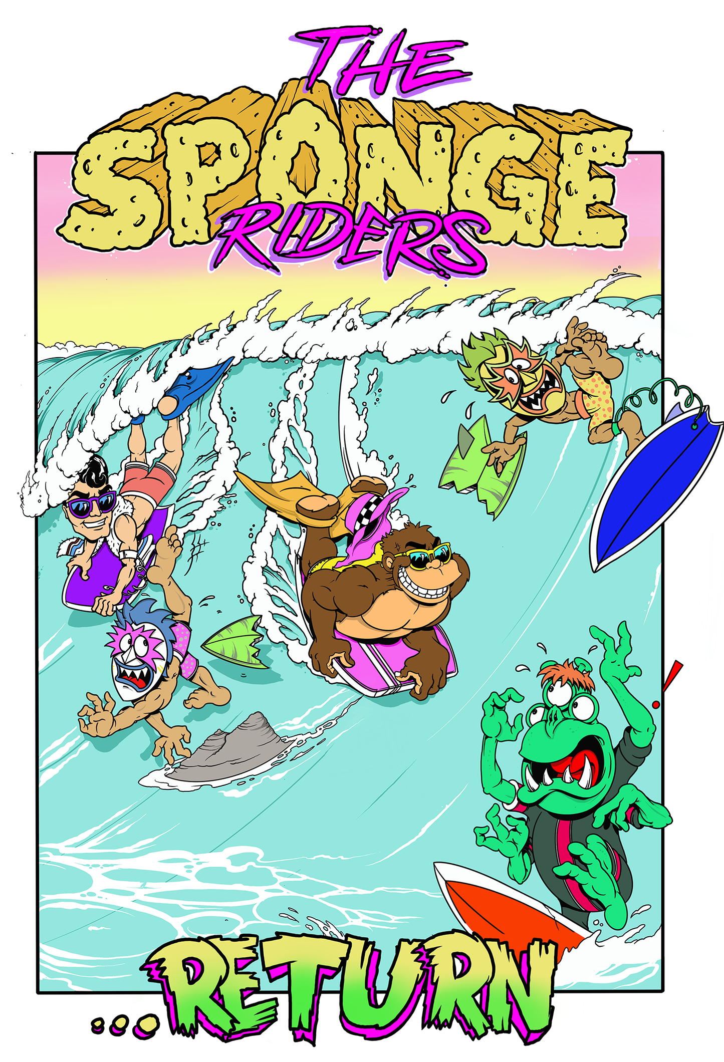 The Sponge Riders Return Poster