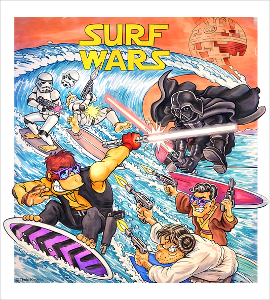 Surf Wars Poster