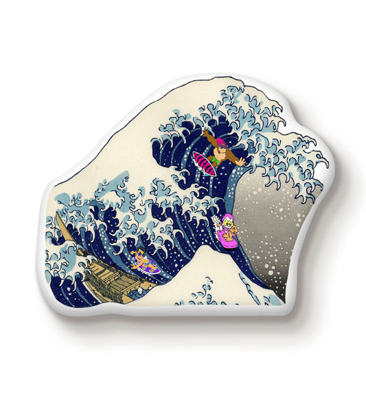 Surfing Japan Pillow