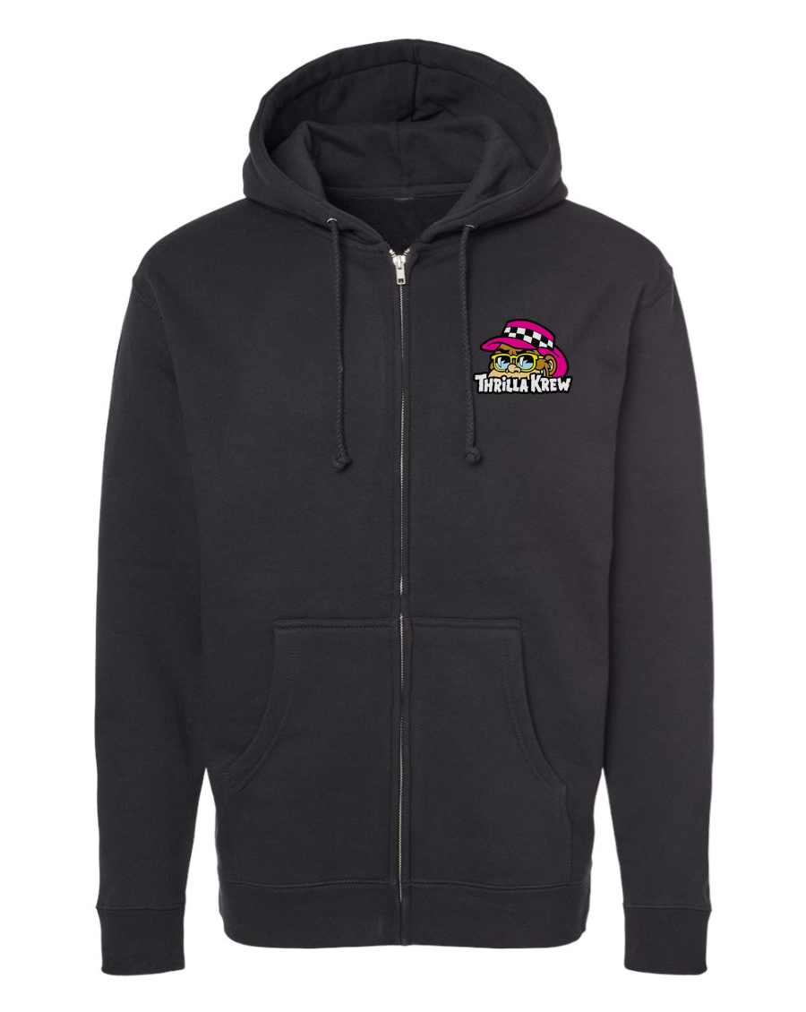 Thrilla Peeker Zipped Hoodie