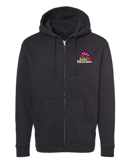 Thrilla Peeker Zipped Hoodie