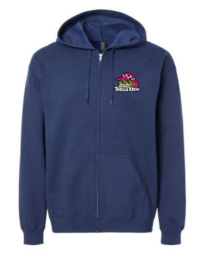 Thrilla Peeker Zipped Hoodie