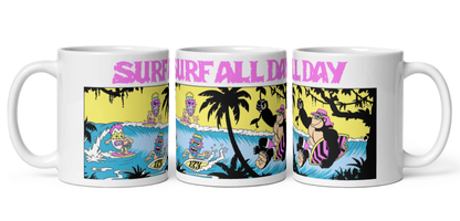 Surf all Day Mug