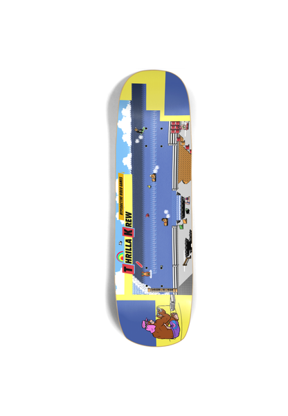 Sk8-Bit Square Nose Retro Deck