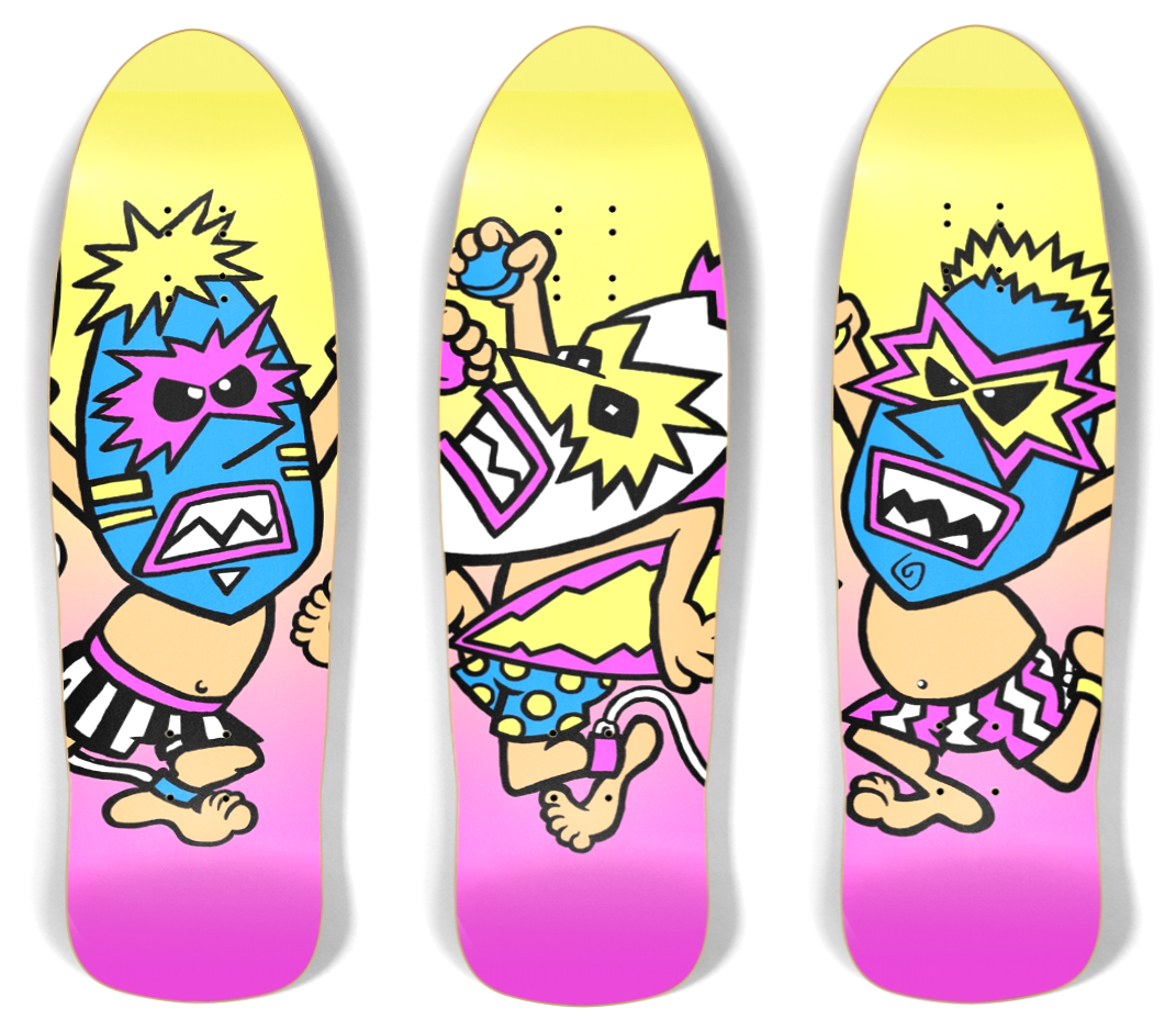 Pray For Surf Skate Deck 2