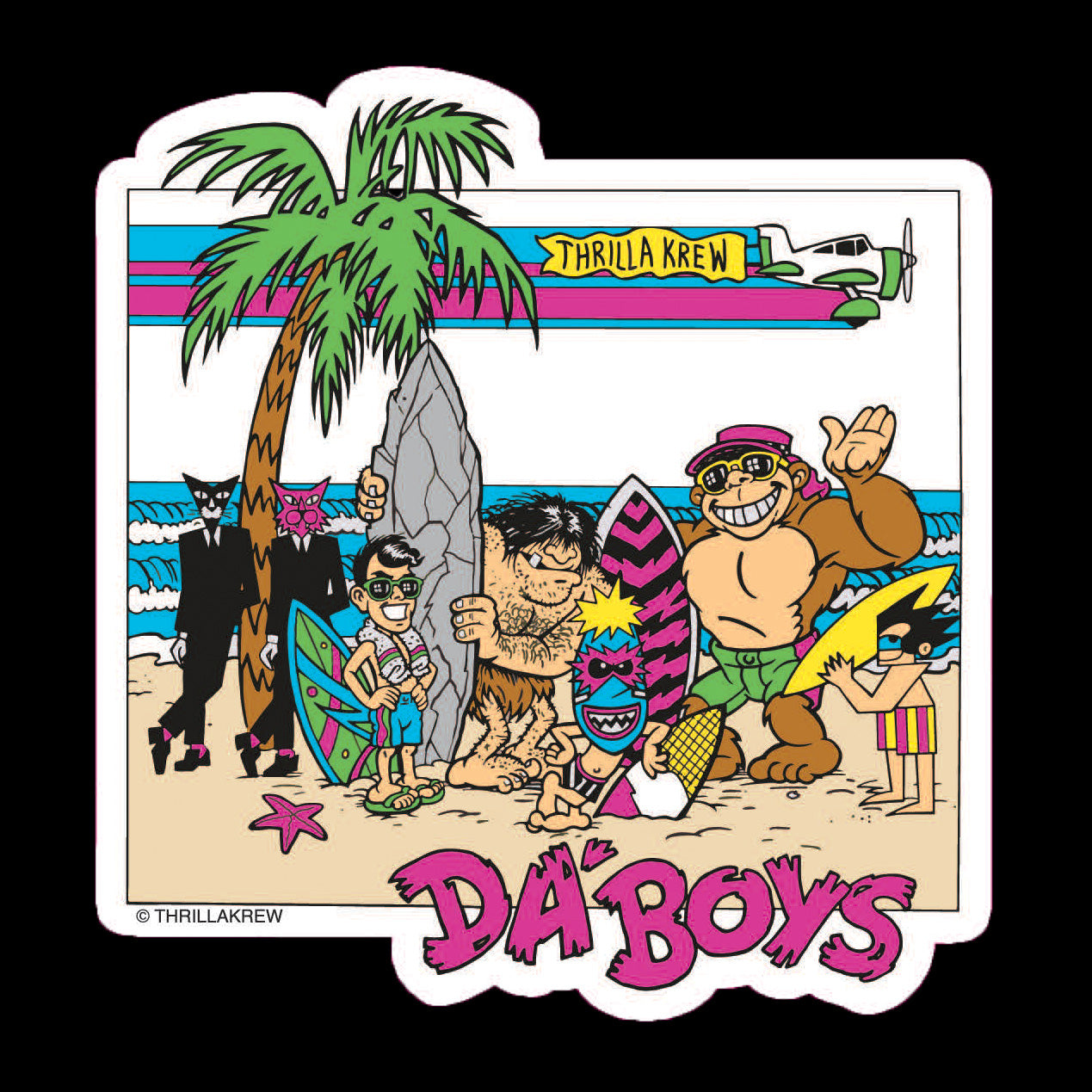 DaBoys Vinyl Sticker