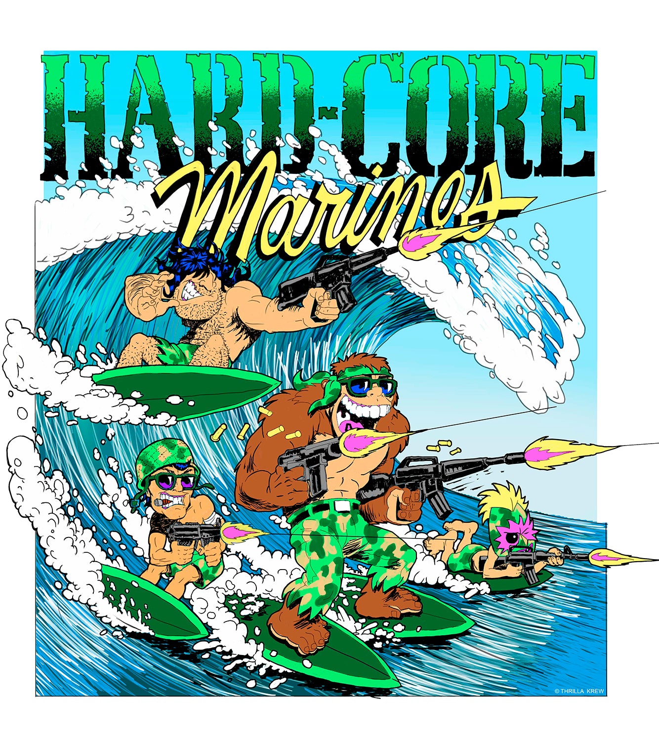 Hard-Core Marines (Black)