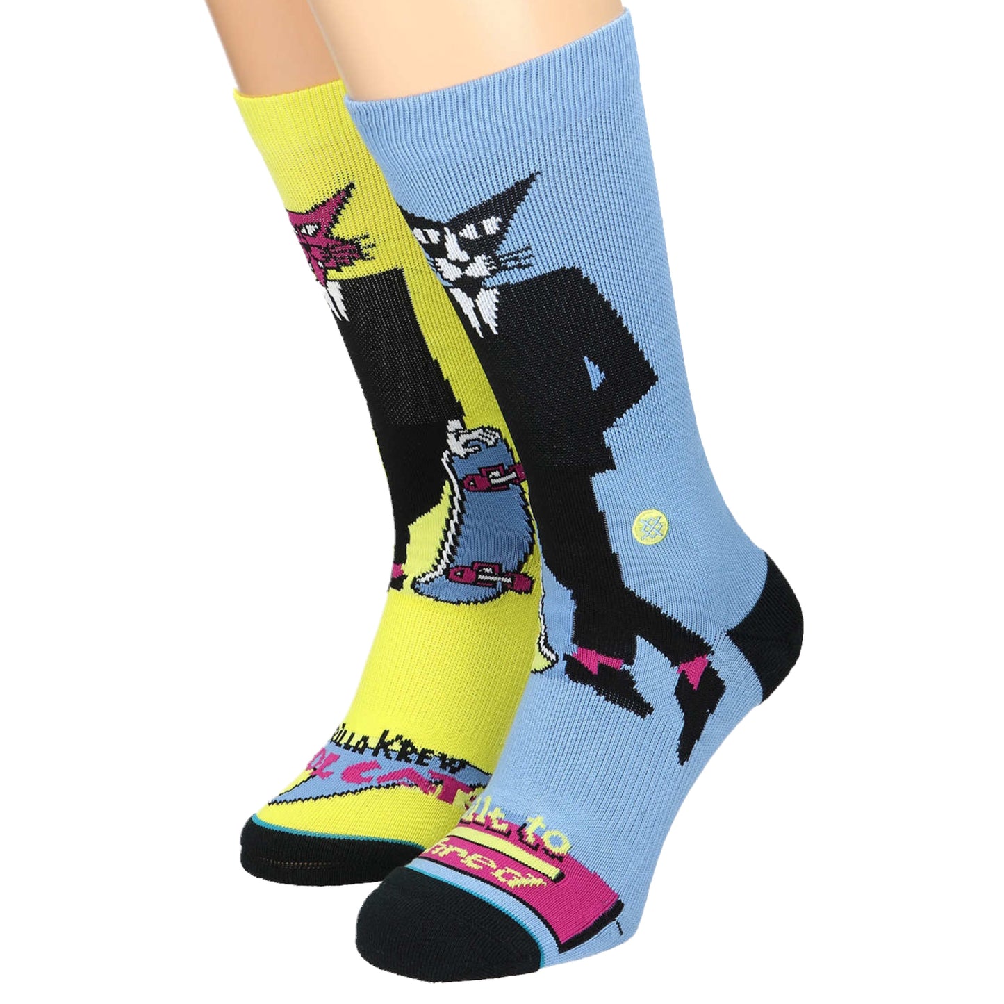 Stance x Thrilla Krew Kool Cats Crew Socks