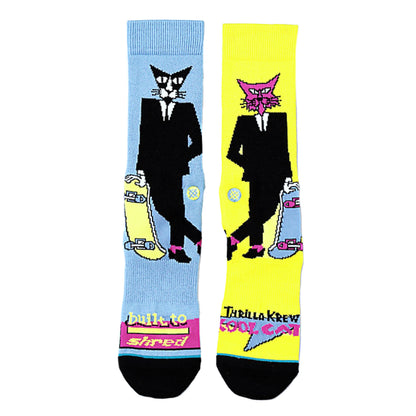 Stance x Thrilla Krew Kool Cats Crew Socks