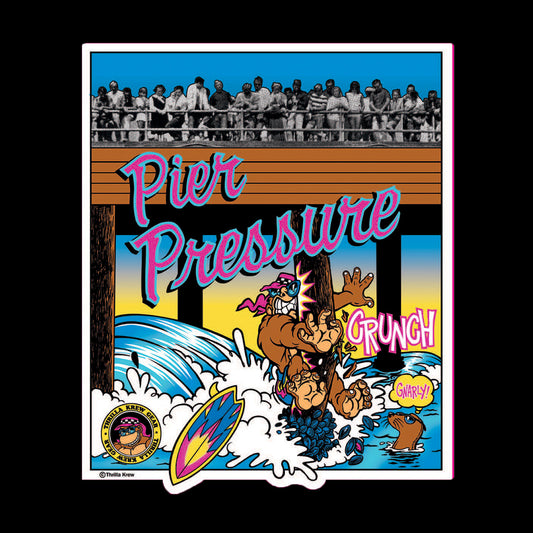 Pier Pressure Vinyl Sticker