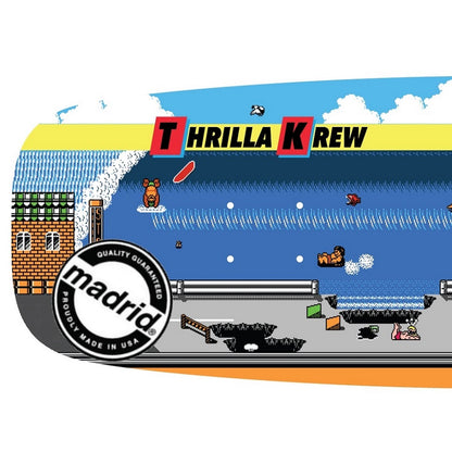 Collectors Edition Thrilla Krew Wood Water Rage Skateboard made by Madrid!