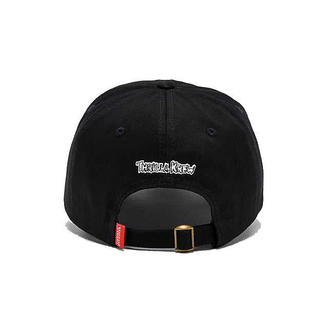 Black best sale strap hat