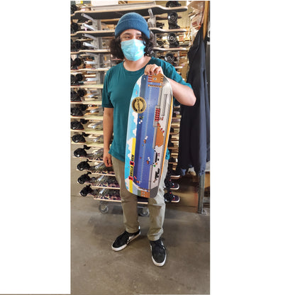 Collectors Edition Thrilla Krew Wood Water Rage Skateboard made by Madrid!