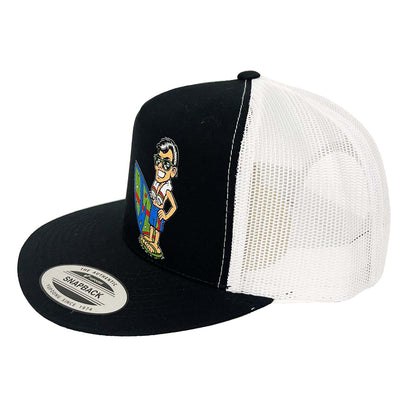 Joe Cool Hat (Black/White)