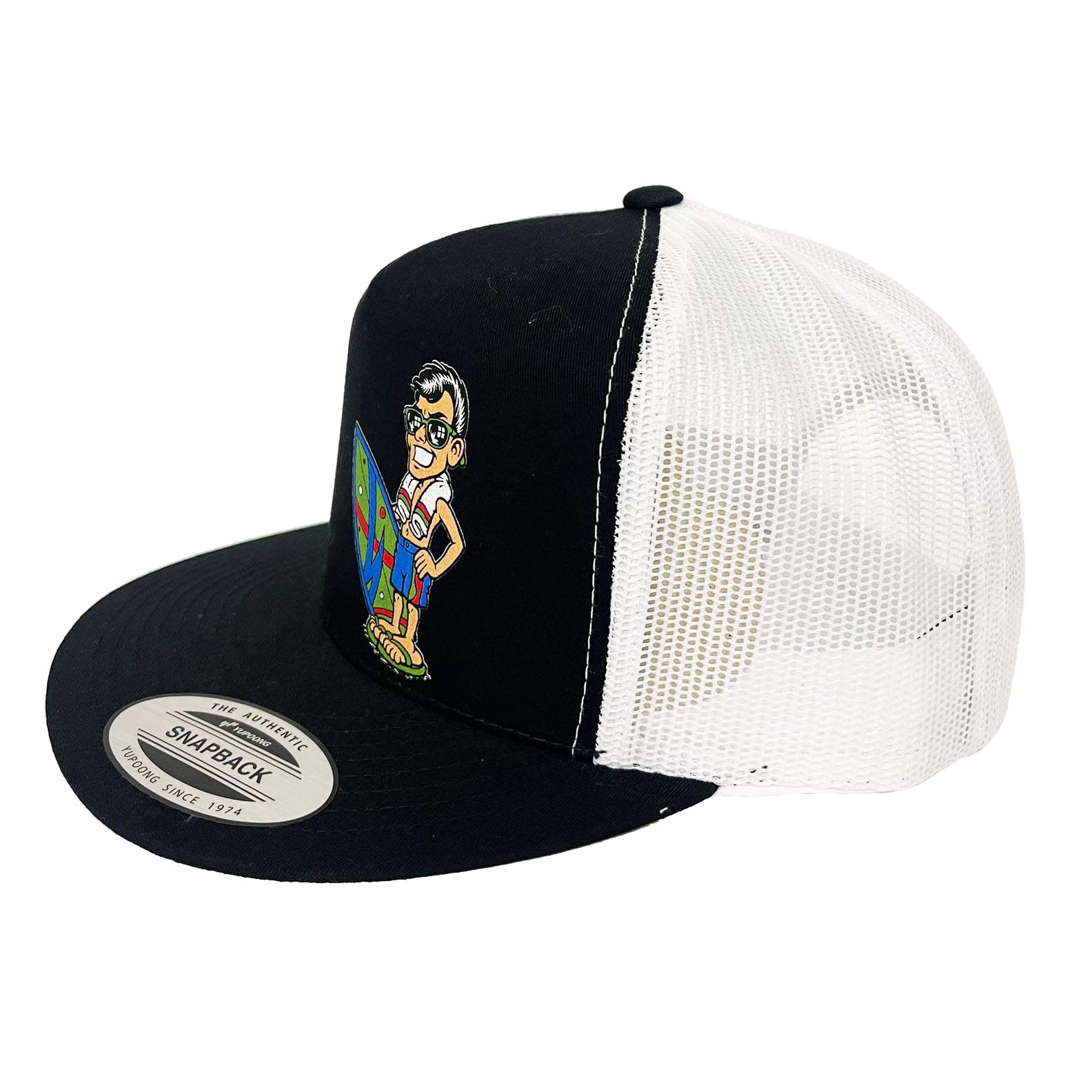 Joe Cool Hat (Black/White) – Thrilla Krew