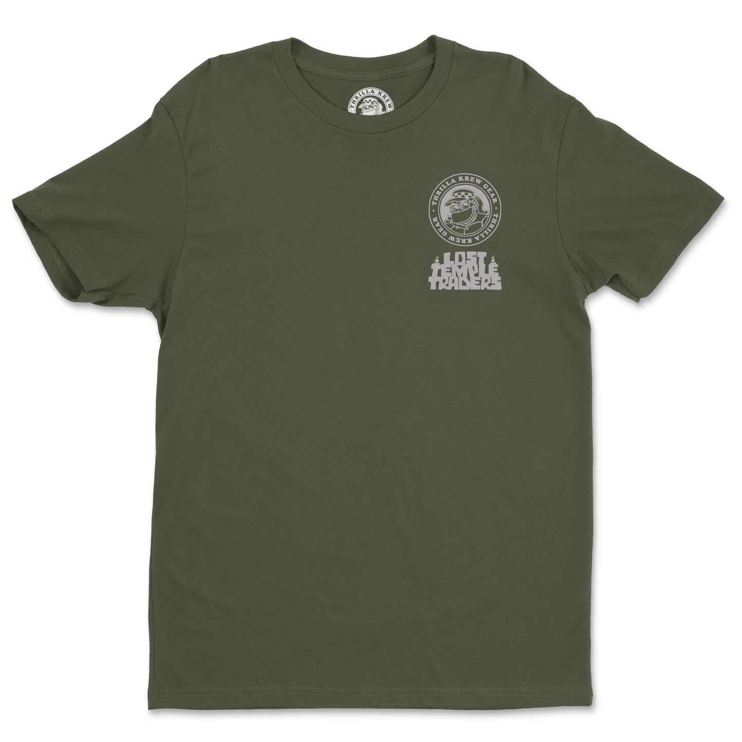 Lost Temple Tee (Military Green)