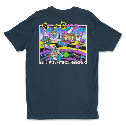 Out Of Control Tee (Navy)