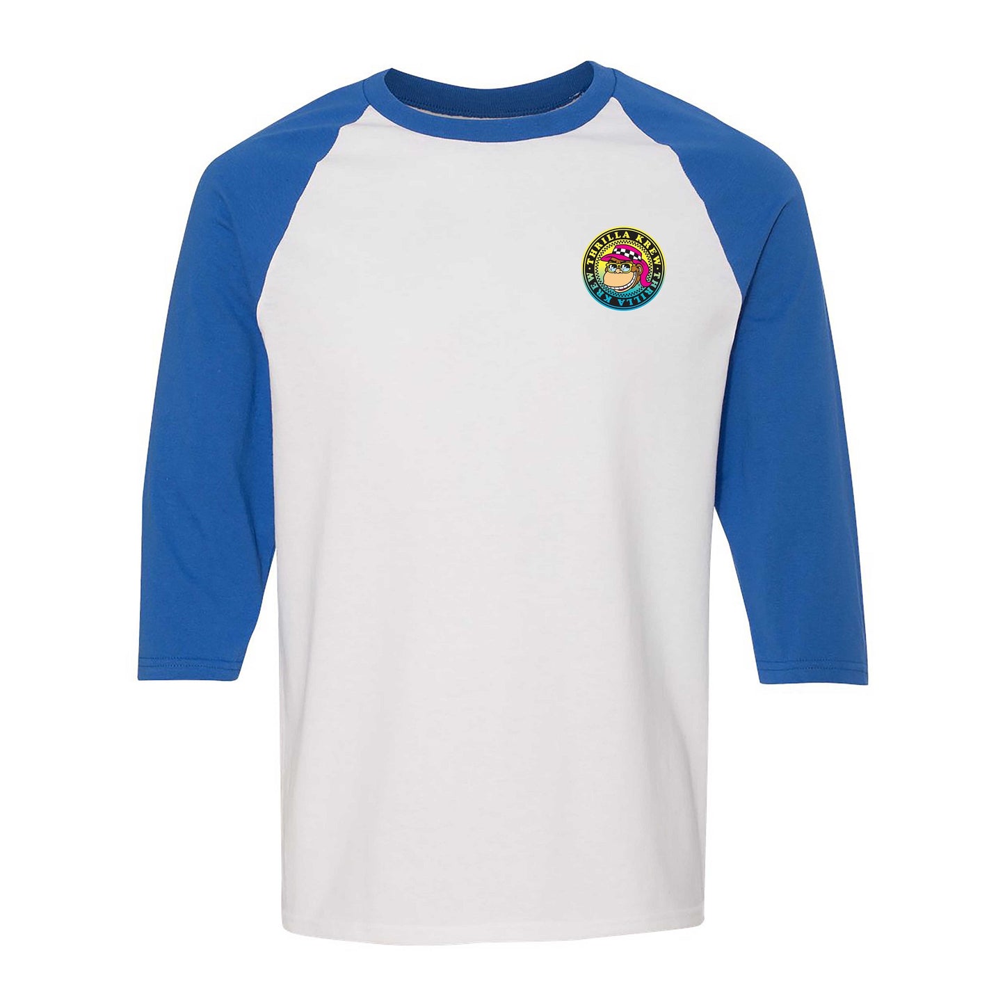 Primal Urge 3/4 Long sleeve (White/Royal)